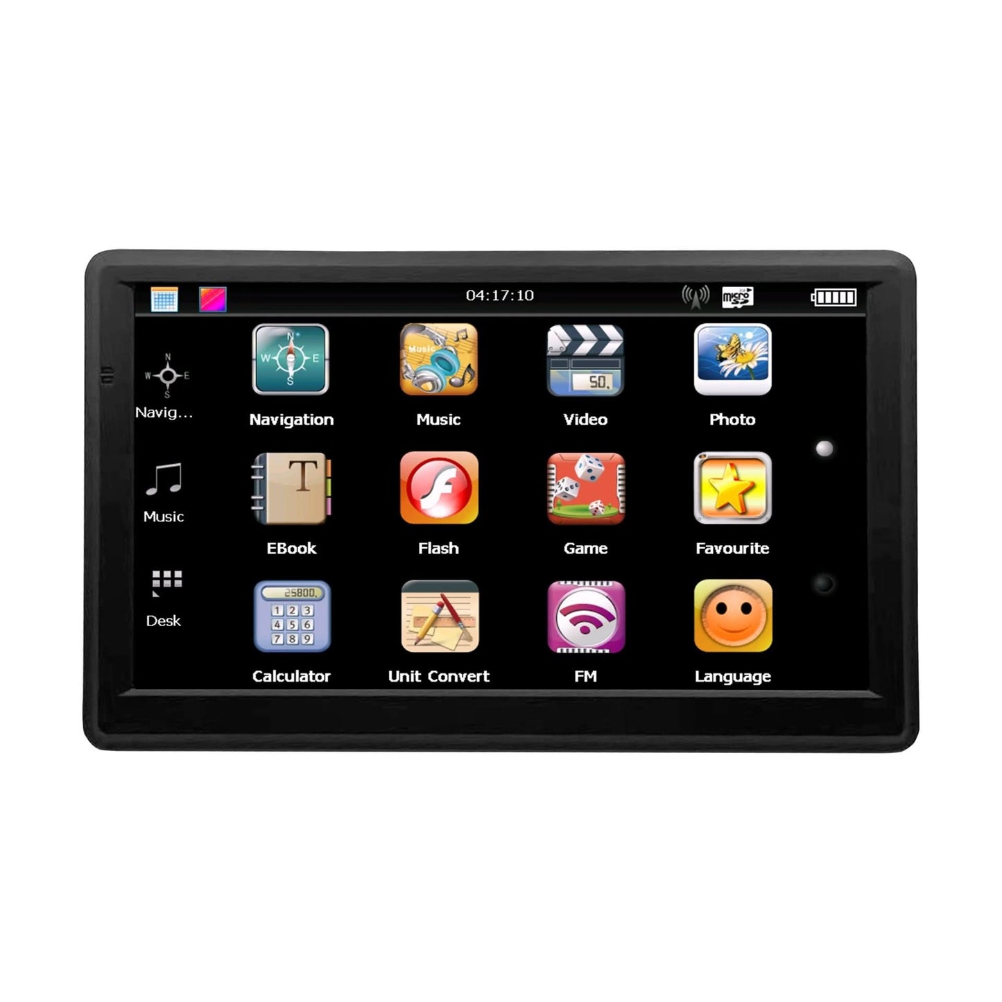 Compact 7 Inch Car GPS Navigation System