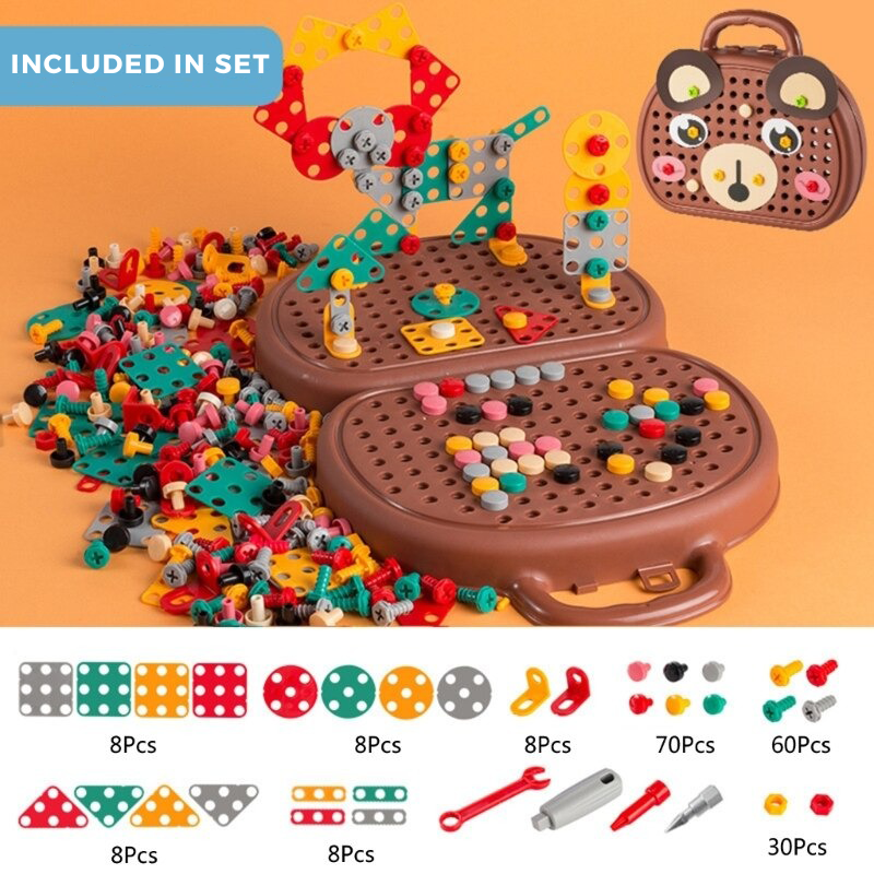 Easy Build Kid's Construction Set