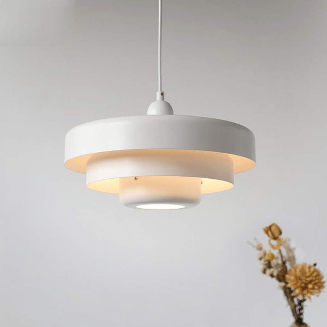 Beautiful 3-Tier Pendant Light in Pastel Colors