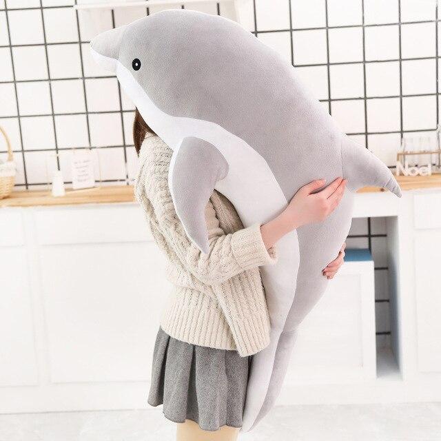 Colorful Dolphin Aqua Pink Figure