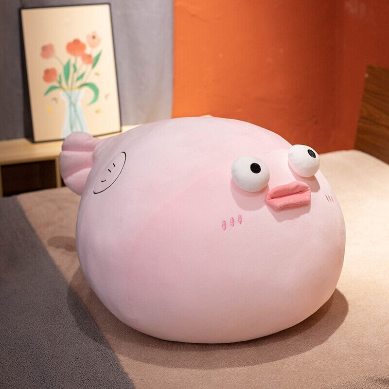 Cute Pufferfish Soft Plush Toy