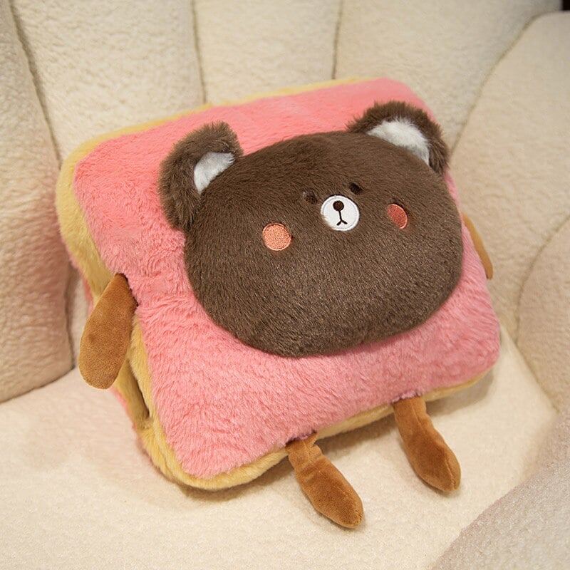 Soft Cuddly Plush Hand Warmers Animal Set