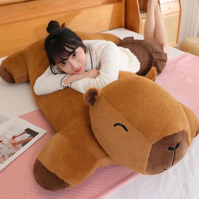 Big Cuddly Capybara Soft Plush Toy