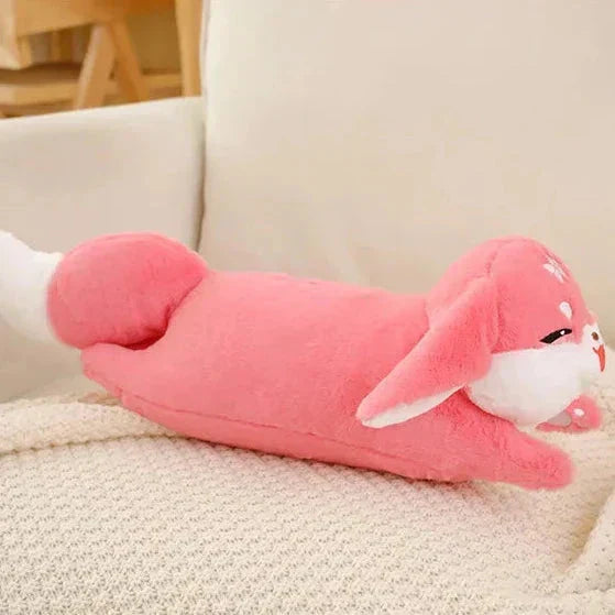 Cute Pink Fox Cherry Blossom Toy