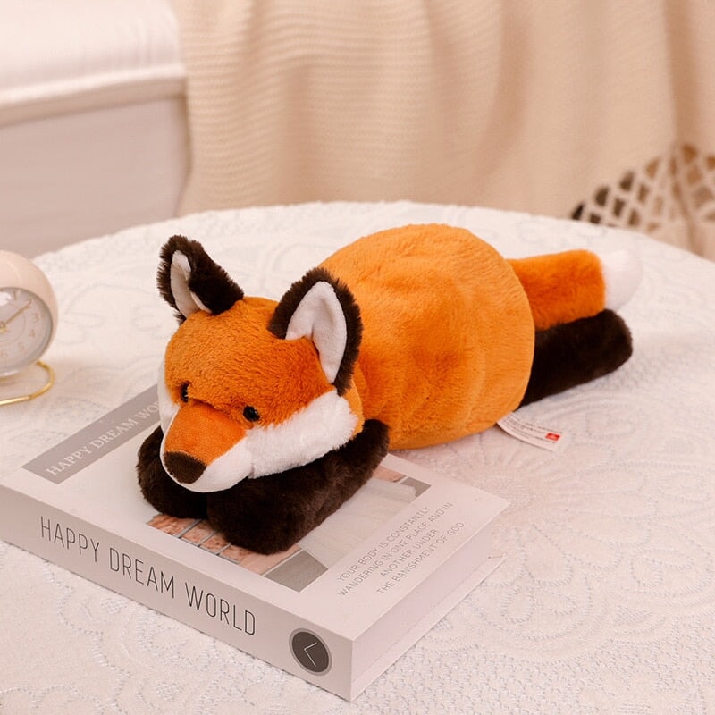 Cuddly Sloth Fox Raccoon Plush Toy Friends