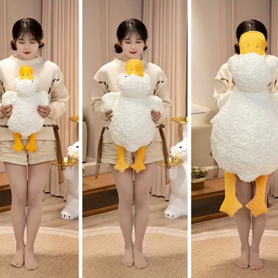 Big Soft White Duck Stuffed Animal Toy