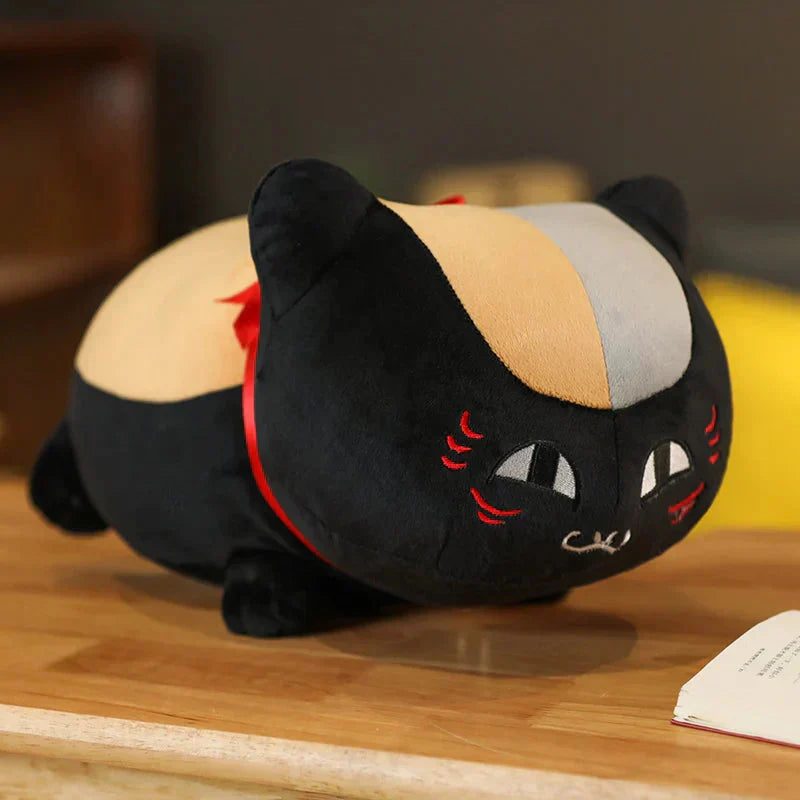 Cute Nyanko Cat Soft White Plush Toy