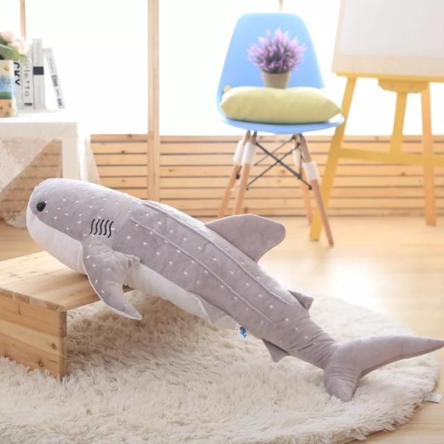 Colorful Whale Shark Figurine Set