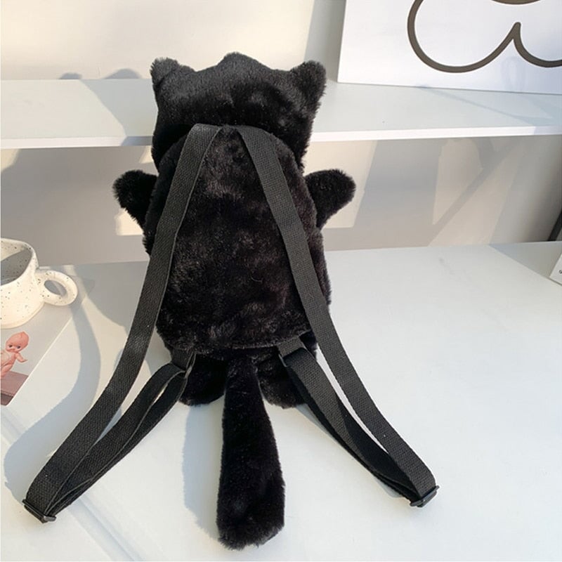 Cute Small Skeleton Soft Backpack