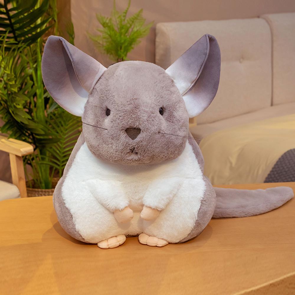 Adorable Plush Chinchilla Stuffed Animal