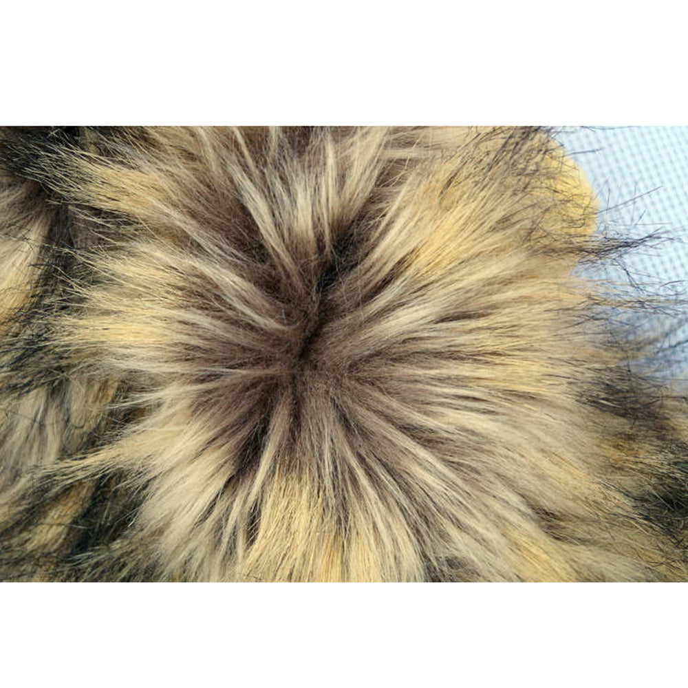 Fun Fuzzy Lion Costume for Cats