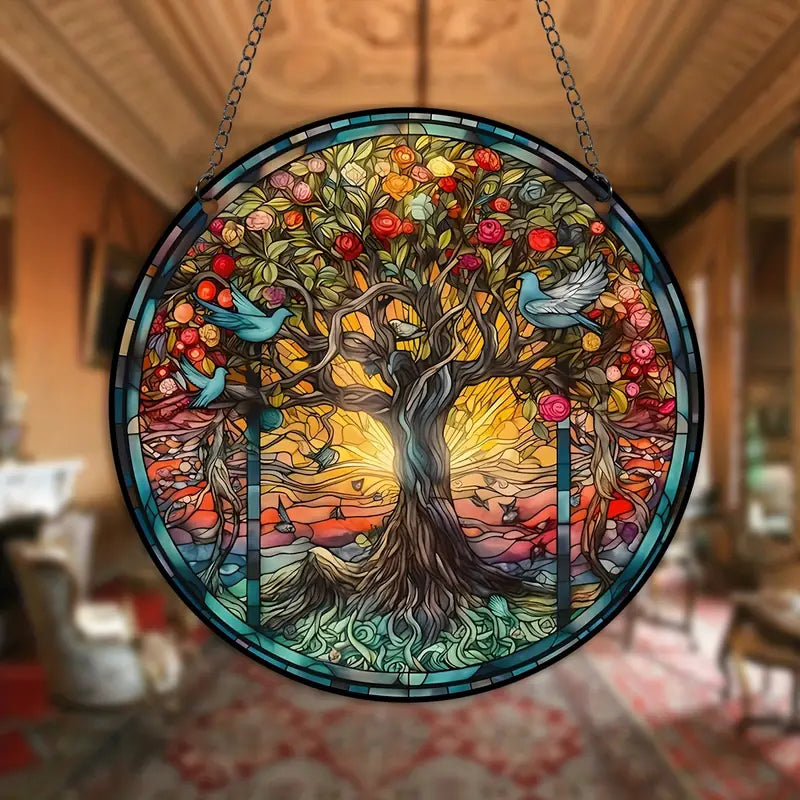 Colorful Crystal Window Hanger Decoration