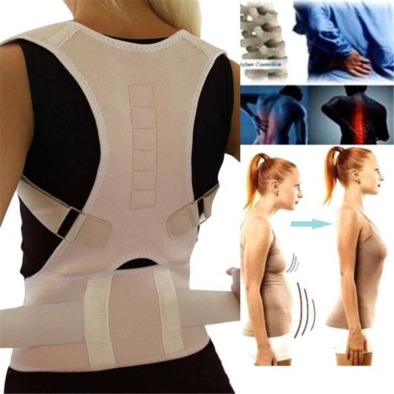 Adjustable Supportive Magnetic Back Strap