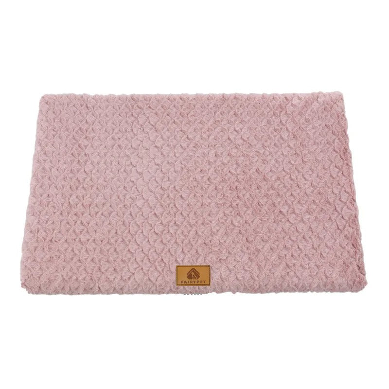 Plush Pet Dog Bed Mat