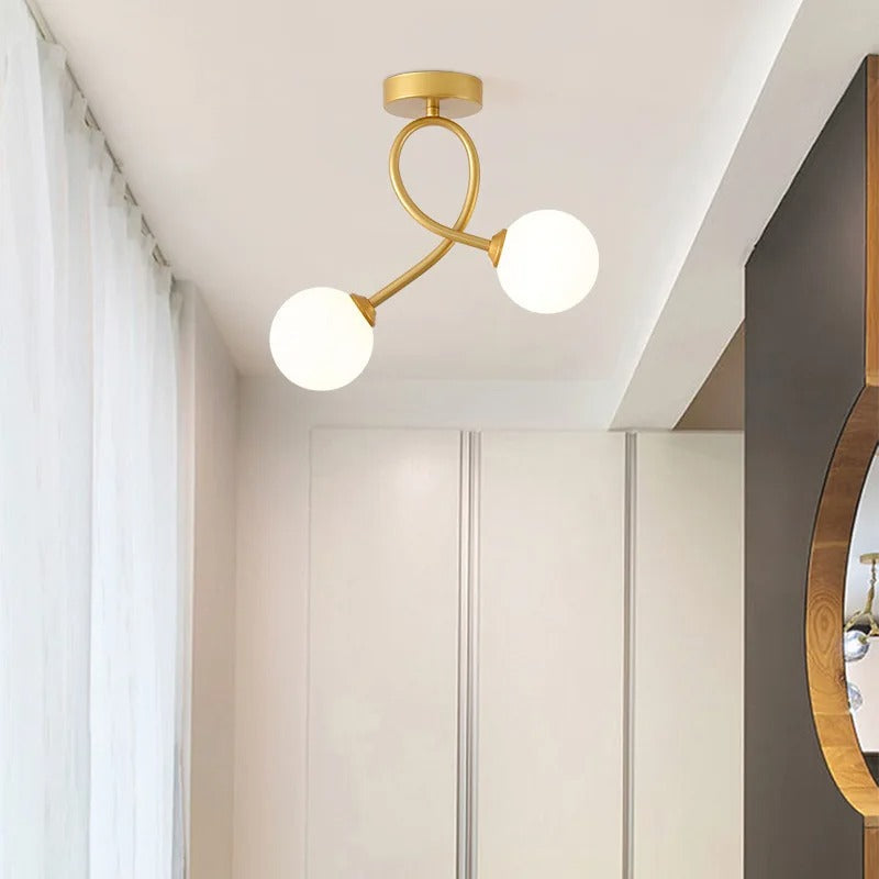 Sleek Simple Glass Pendant Light