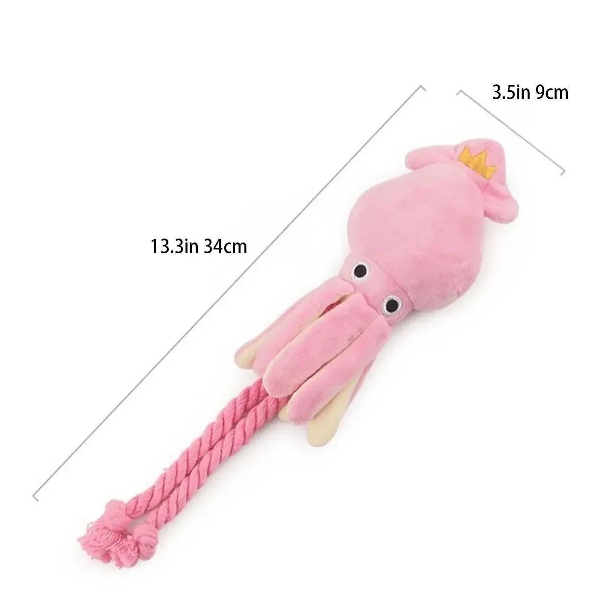 Colorful Ocean Plush Rope Toy