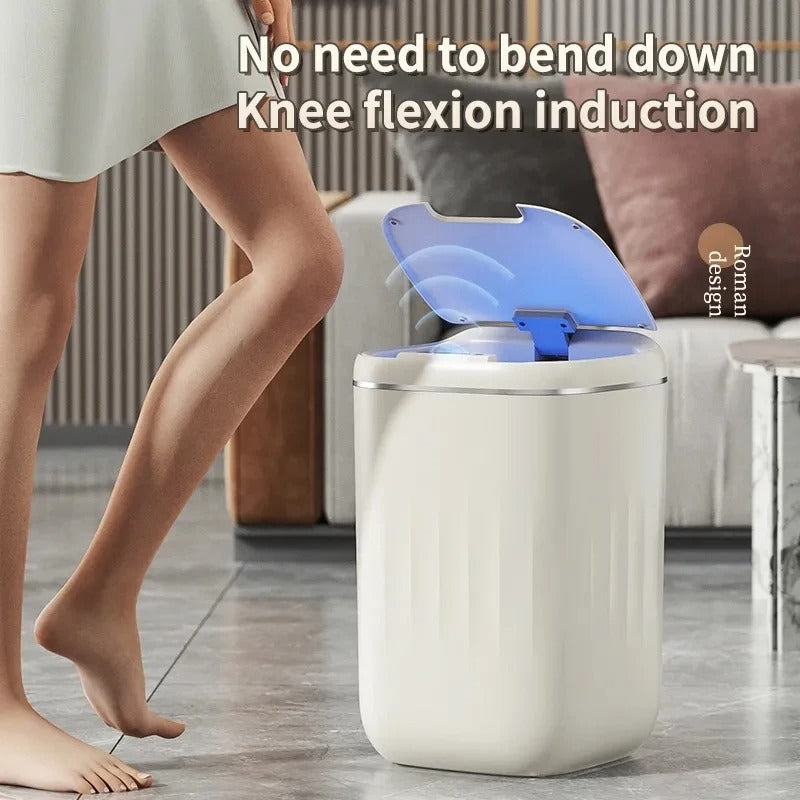 Automatic Motion Sensor Trash Can with UV Sanitizer