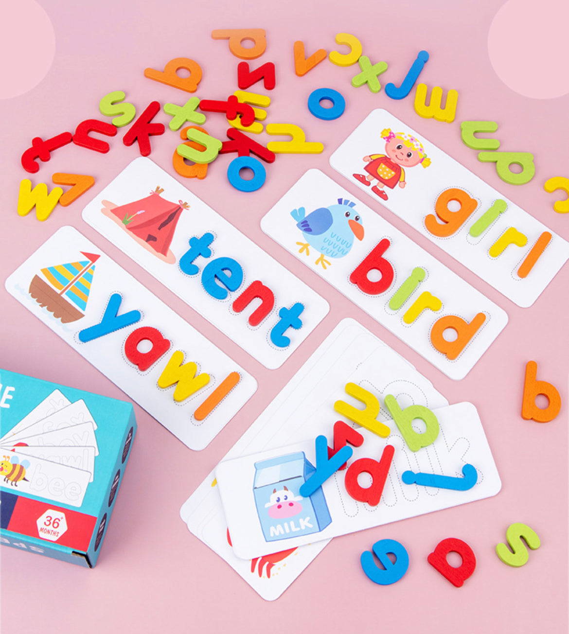 Learning Alphabet Spell Board
