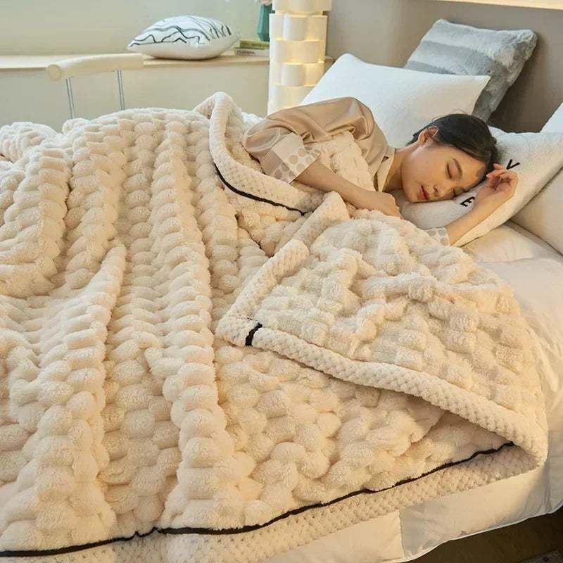 Soft Plush Winter Throw Blanket