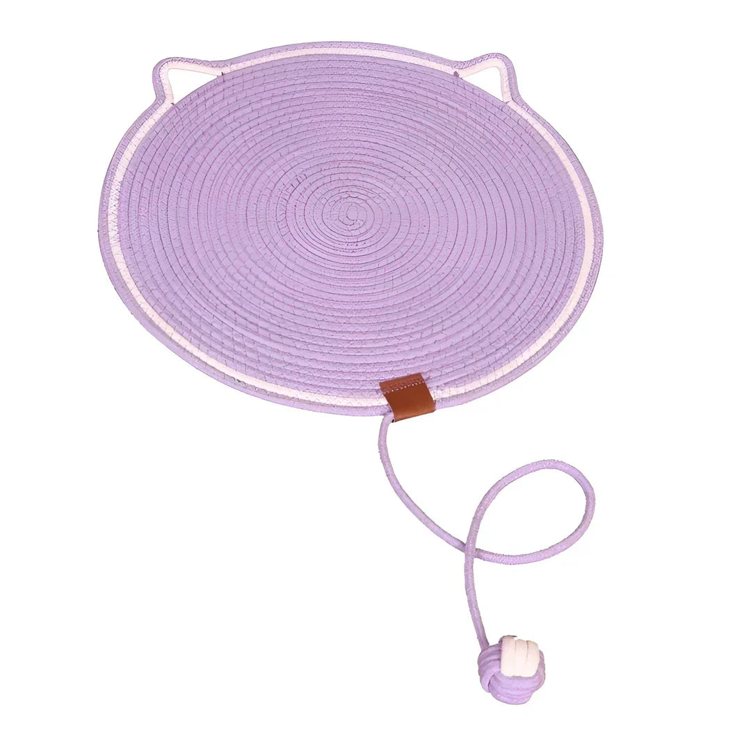 Durable Natural Fiber Cat Scratcher Pad