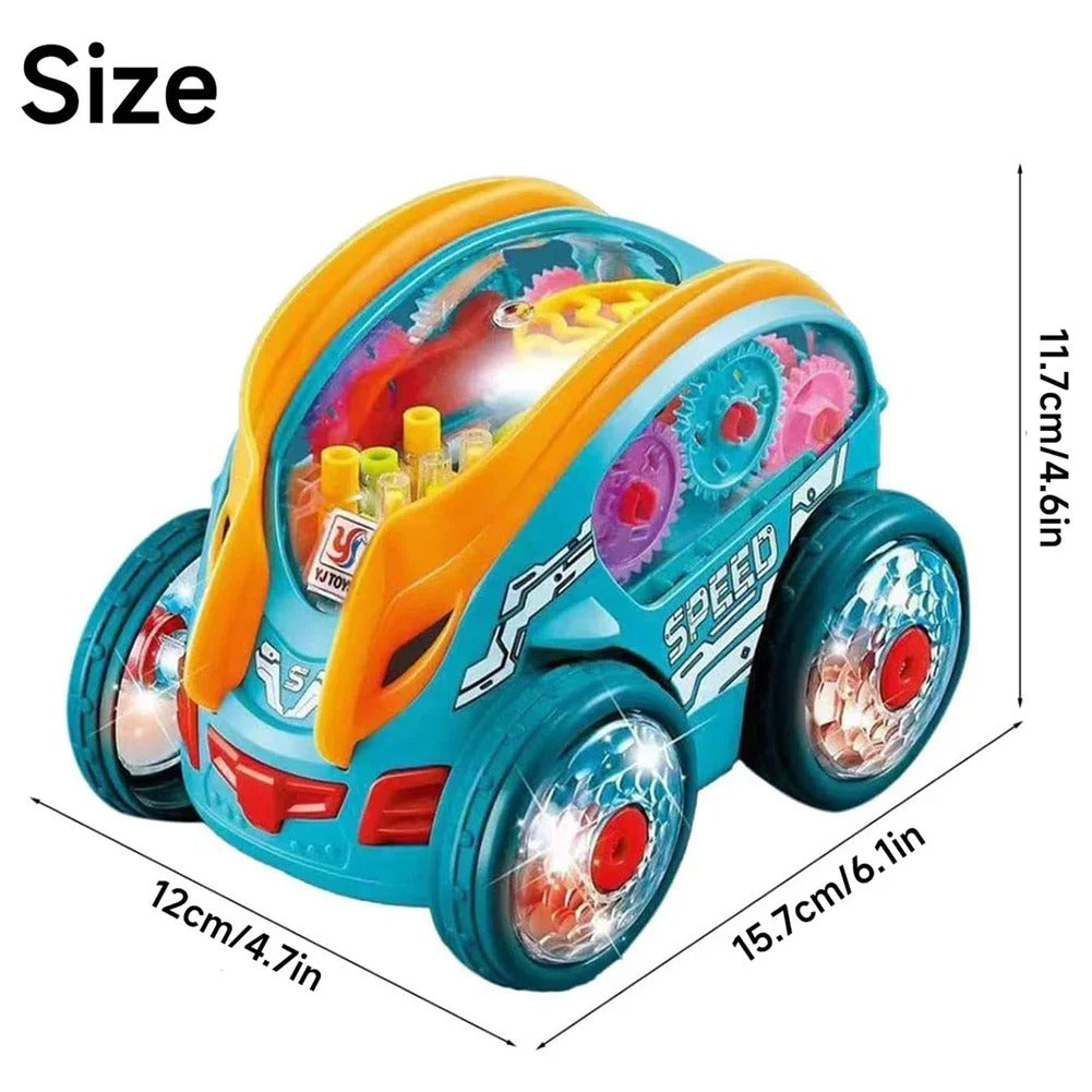 Fun Glow-in-Dark Stunt Car Toy