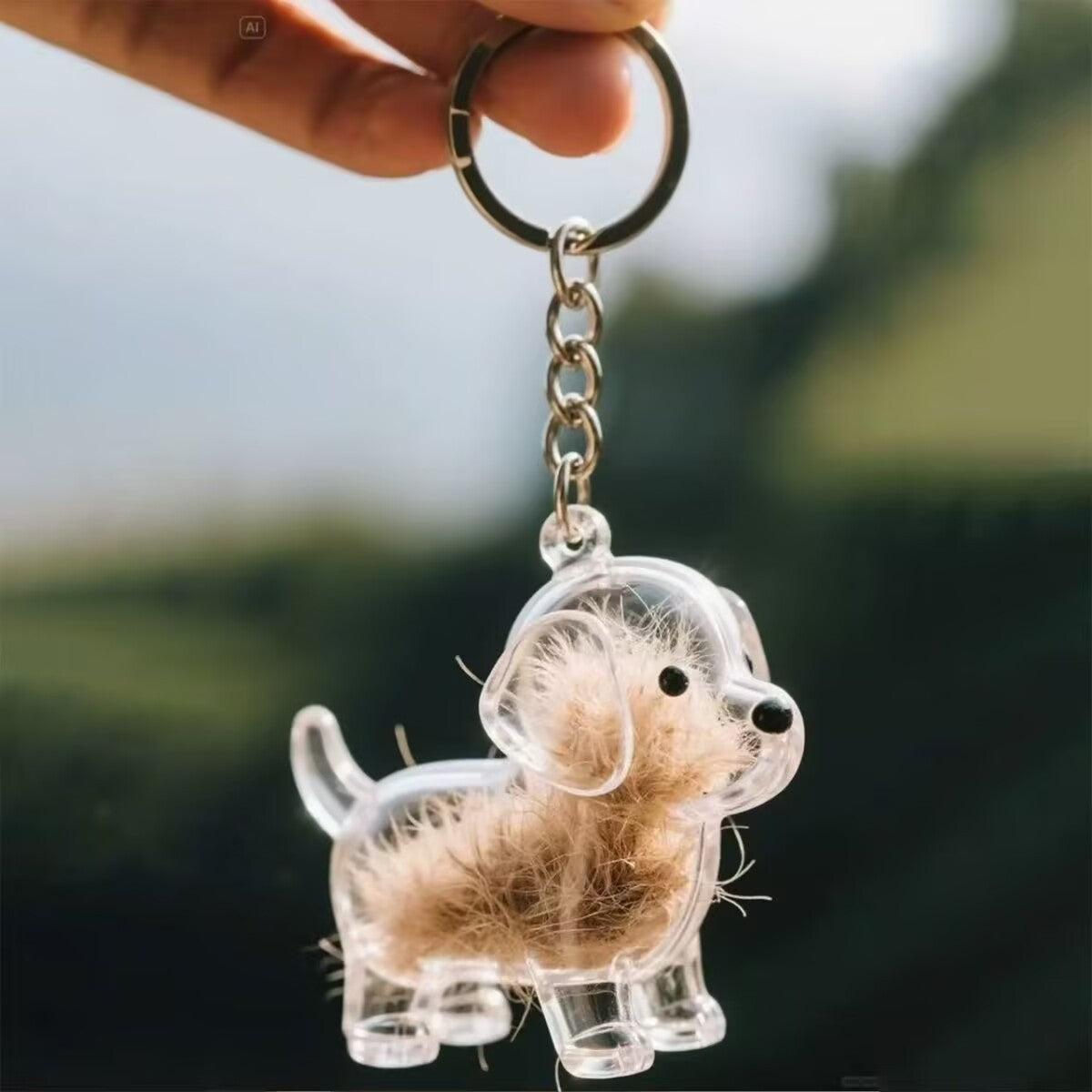Lovely Pet Dog Fur Locket Pendant