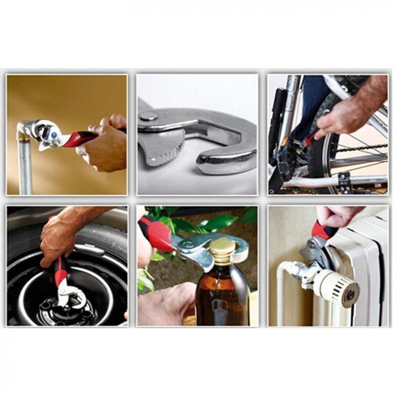 Essential 10pc Adjustable Tool Wrench Set