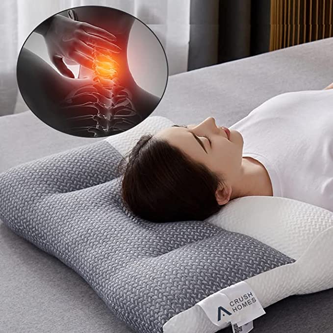 Comfortable Sleep Pillow for Back Pain Relief
