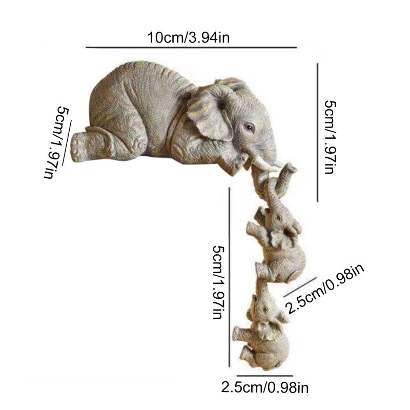 Stylish Elephant Figurine Home Decor