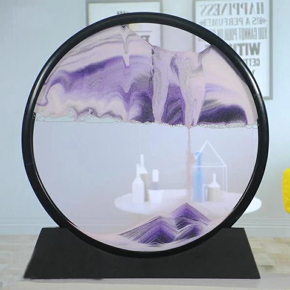 Colorful Kinetic Sand Art