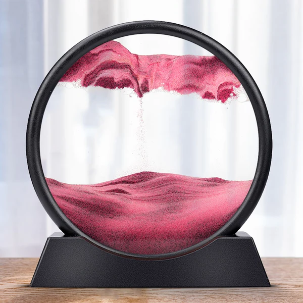 Colorful Kinetic Sand Clock