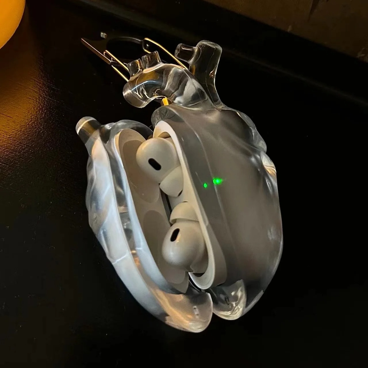 Spooky AirPods Case with Cool Music Design