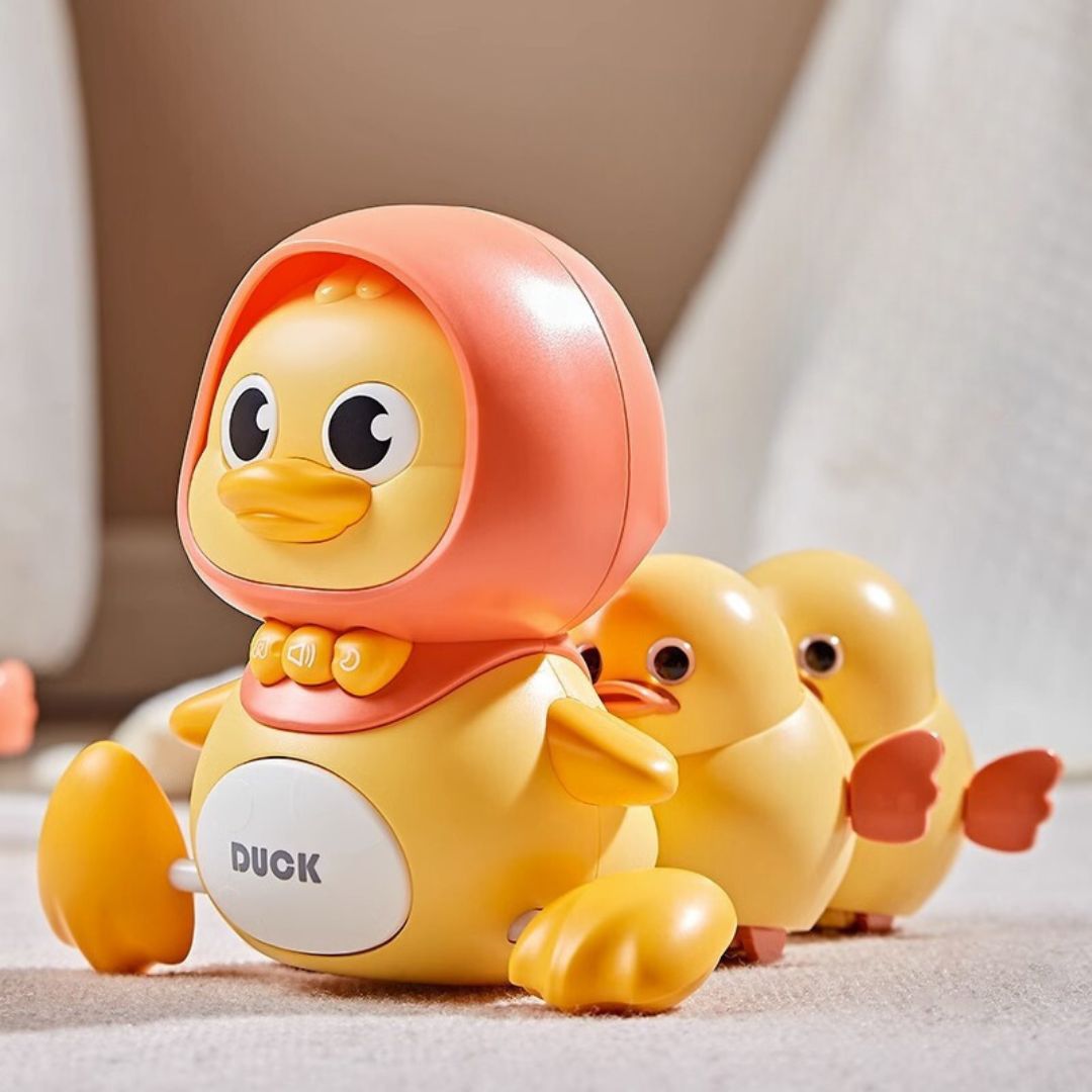 Cute Duck Family Figure Toy