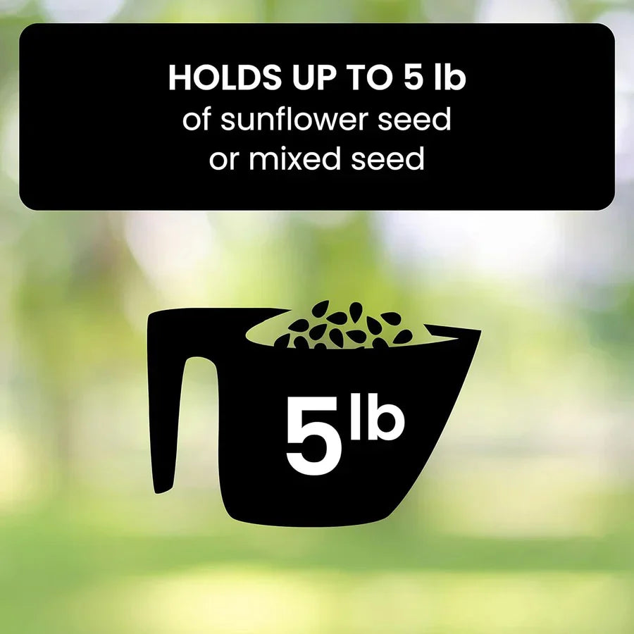 Wildlife Resistant Yard Bird Feeder