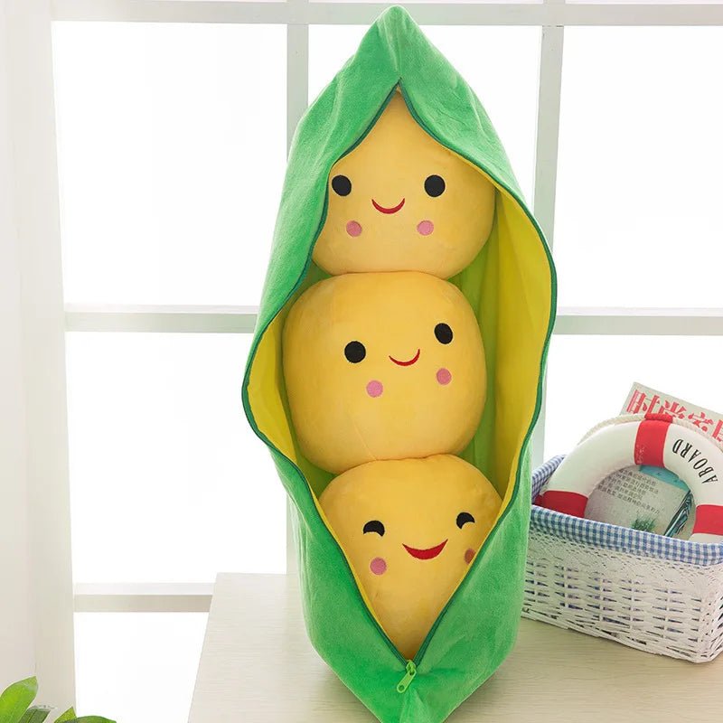 Cuddly Big Pea Plush Toy