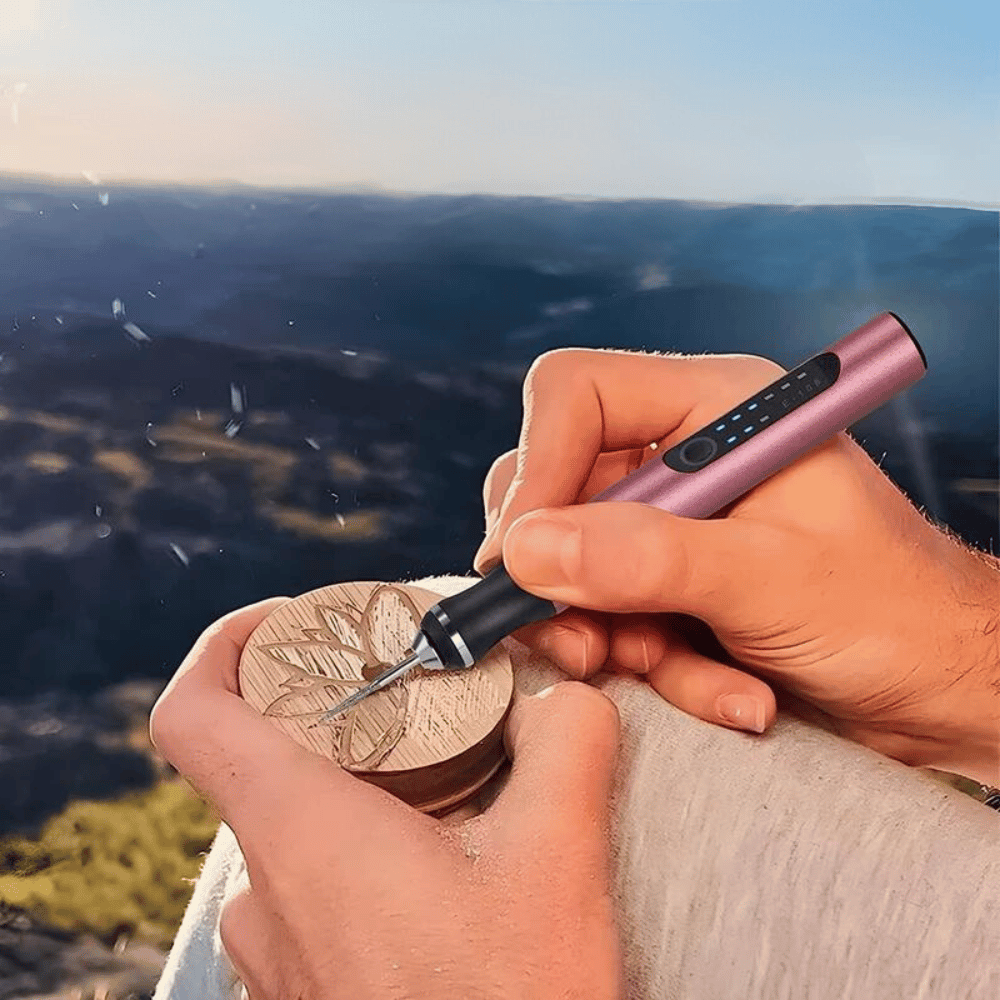 Portable Engraving Tool for Metal, Wood, and Plastic