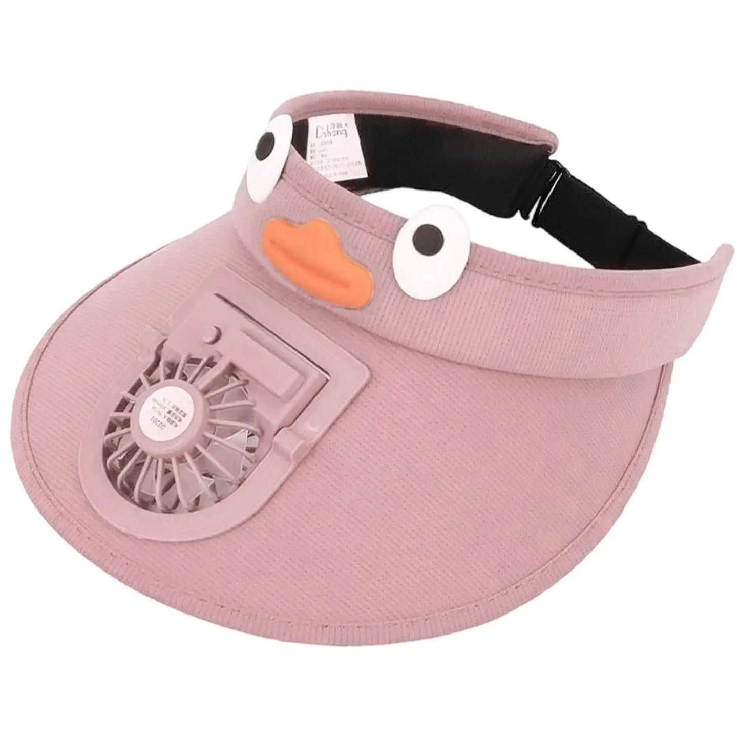 Children's Breathable Summer Sun Hat with Fan