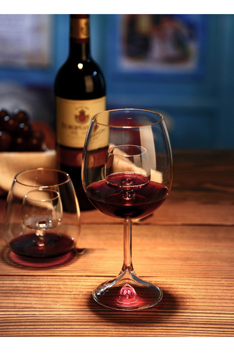 Unique Design Fountain Wine Glass