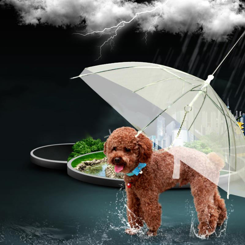 Clear Pet Friendly Rain Umbrella - Befez