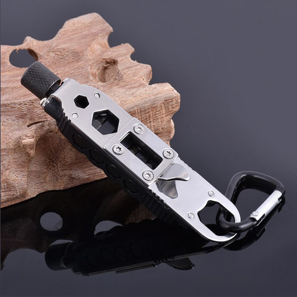 Compact Multi Tool Keychain Survival Kit - Befez