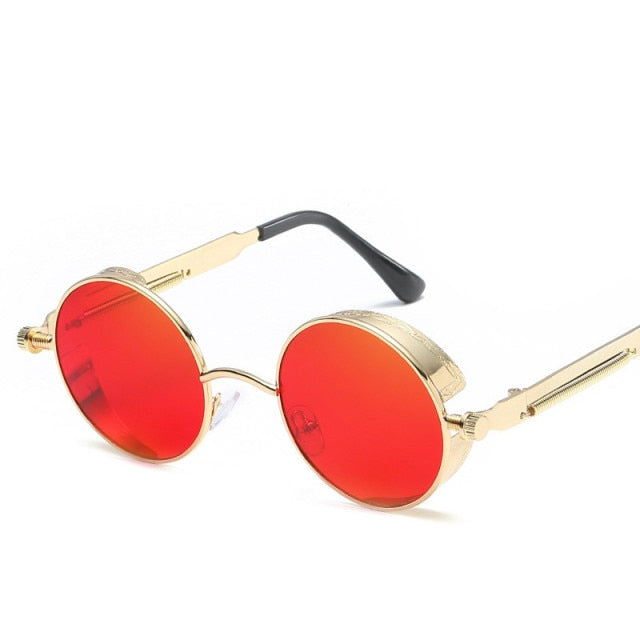 Vintage Circular Metal Shades - Befez