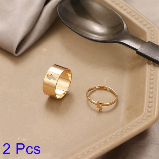 Befez | Unique His Hers Matching Ring Set - Befez