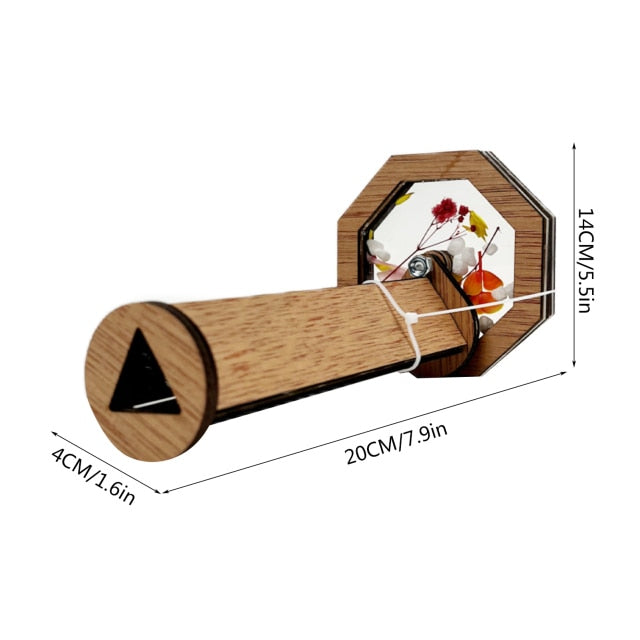 Colorful Wooden Kids Craft Kaleidoscope Set - Befez