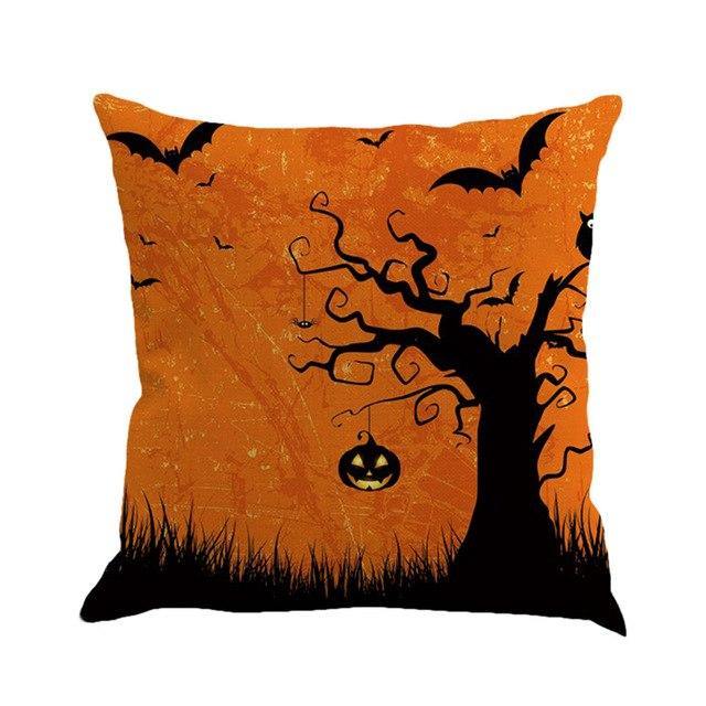 Spooky Haunted House Decor Pillow Covers