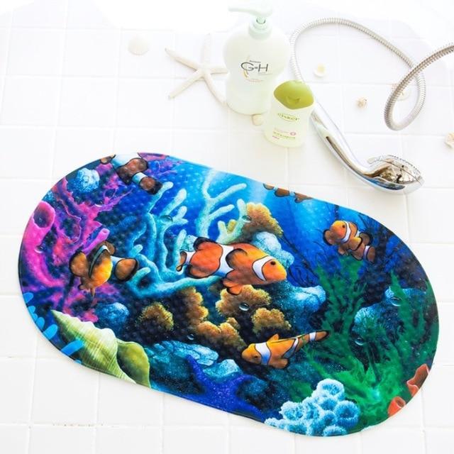 Colorful Fun Animal Shaped Bathroom Mat