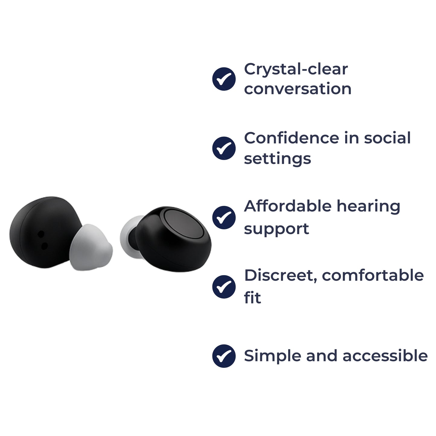 Clear Sound Rechargeable Hearing Amplifier