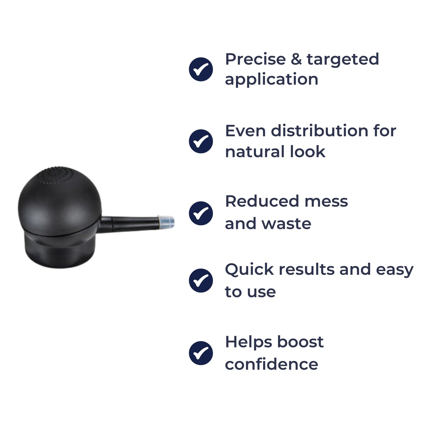 Easy Spray Nozzle Pump for Thin Hair Thickening