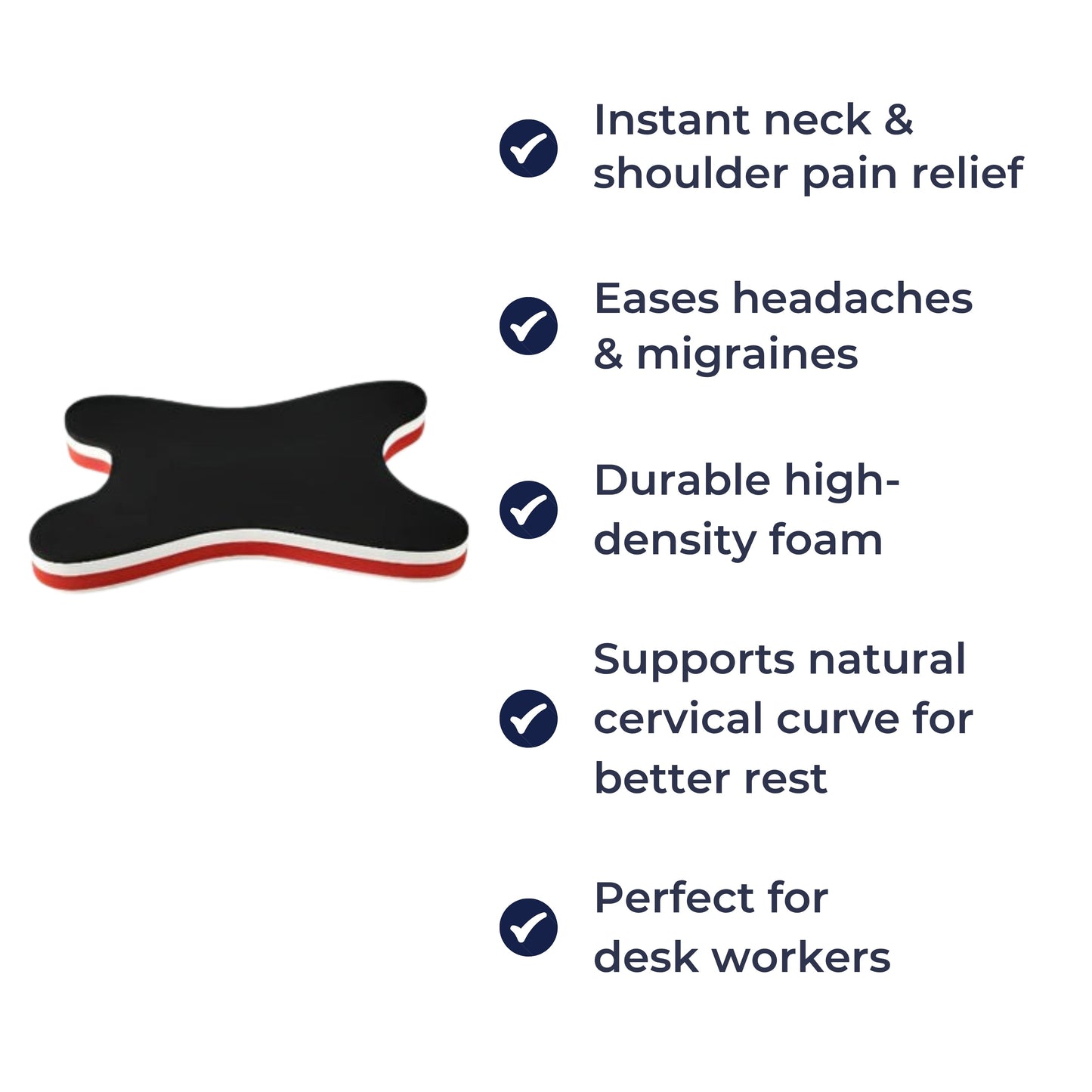 Ergonomic Neck Support Pillow