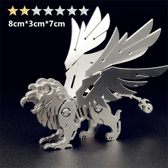 Fun Lion 3D Puzzle Building Set