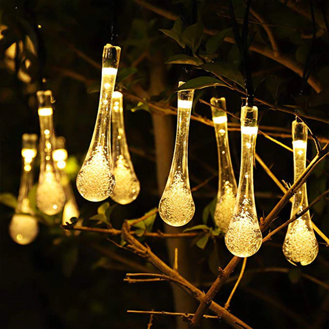 Colorful Outdoor Solar Fairy Lights